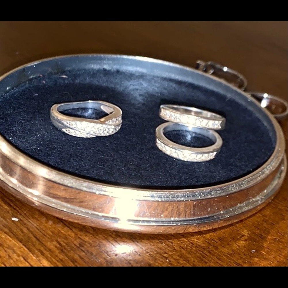 Beautiful Silver Ring set